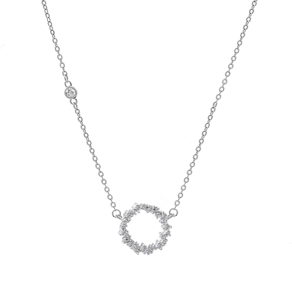 Nuance Necklace with Pendant in Silver product photo