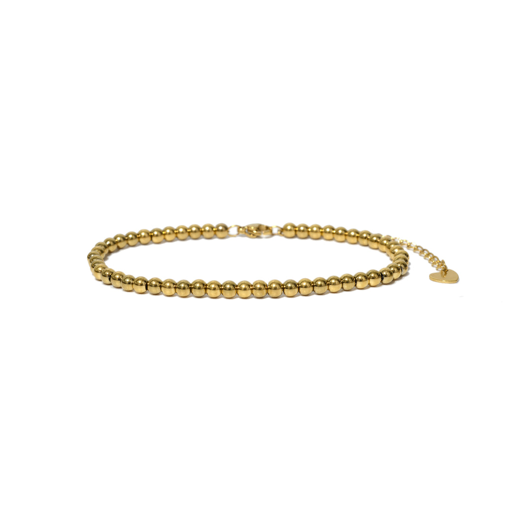 Nuance Beaded Bracelet in Gold Filled product photo