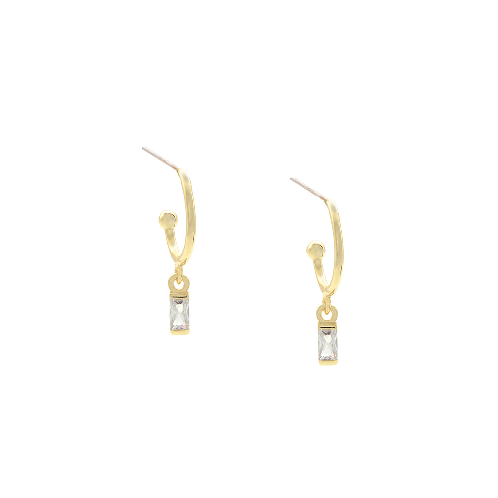 Nuance Earrings in Gold Plated Product photo
