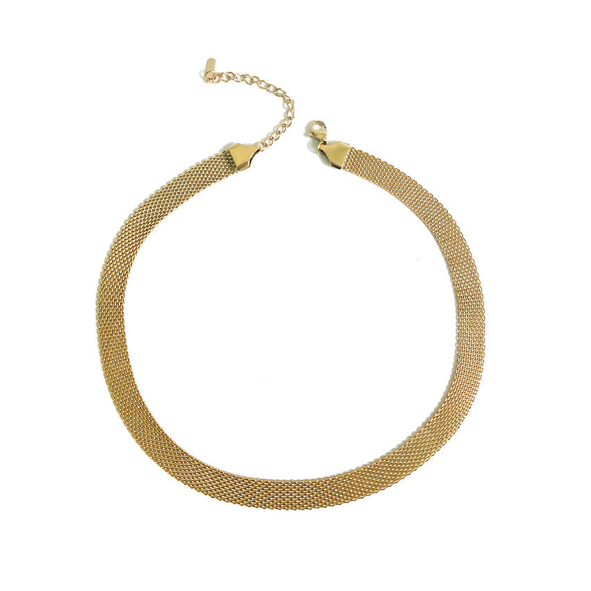 Nuance Short Necklace in Gold Plated product photo