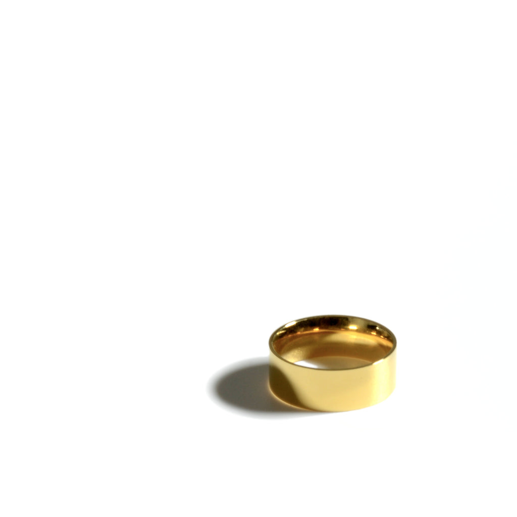 Simple Geometry Wide Ring Product photo