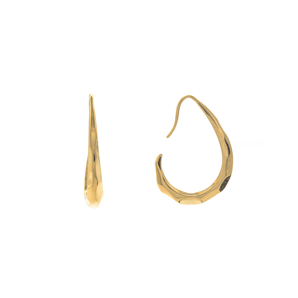 Skylar Hoops in Gold Plated product photo